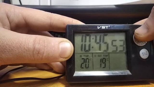 Настройка часов VST-7048 смотреть онлайн