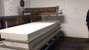Клеевая пресс линия для производства СИП и сэндвич панелей, автоматическая | sipstanok.ru