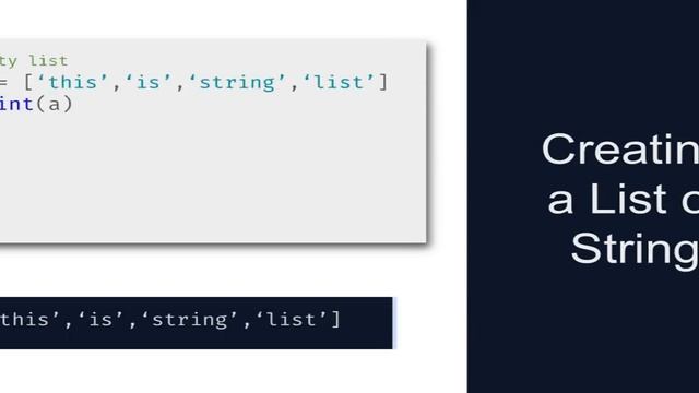 Create List in python | Python List | How to Create List in Python | List in Python