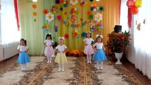 Поздравление с днём учителя  от воспитанников детского сада №6 "Клубничка"