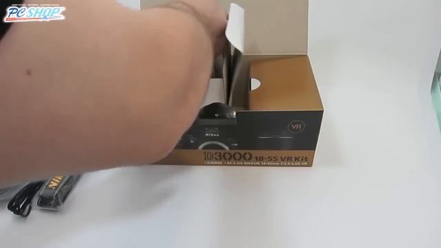Nikon D3000 Kit 18-55mm f/3.5-5.6G AF-S VR DX Zoom-NIKKOR | unboxing смотреть онлайн