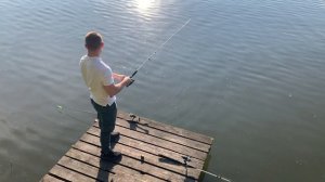 Срыв карпа на Машковских прудах