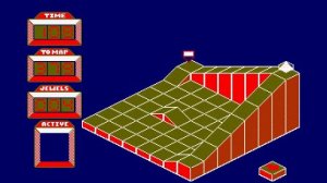 Spindizzy Review for the Amstrad CPC by John Gage