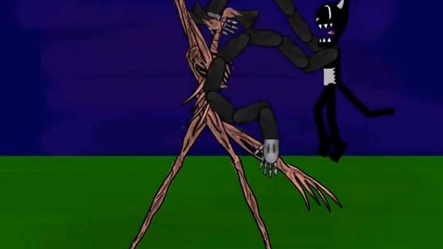 Siren head VS cartoon cat (рисуем мультфильмы 2) смотреть онлайн