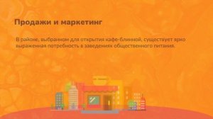 Бизнес-план по созданю блинной в PowerPoint.