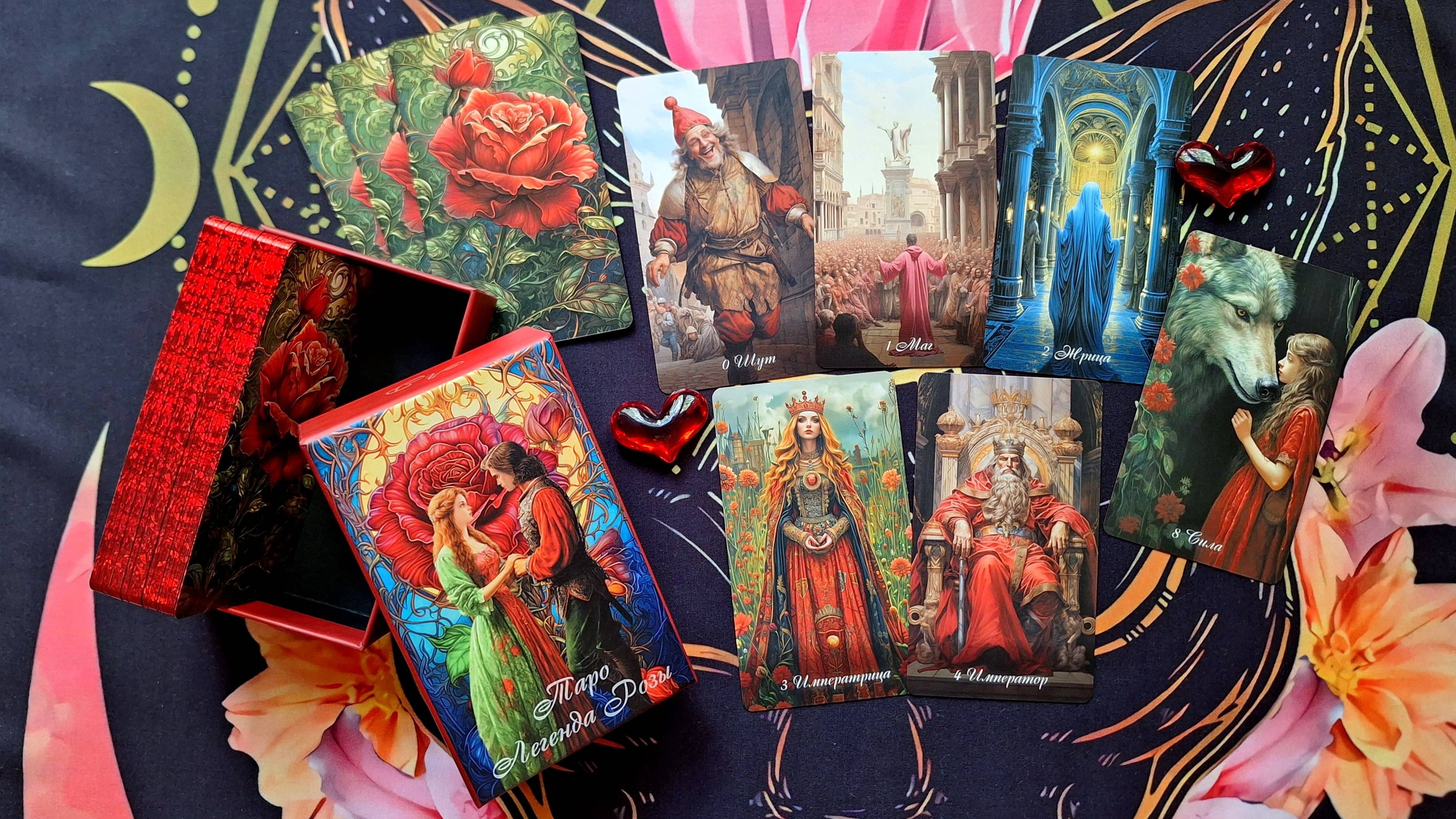 🌹 Обзор Новиночки колоды 🌹 "ТАРО ЛЕГЕНДА РОЗЫ" 🌹❤️ (автор Маргарита Ирис, магазин StoreTaro) 🌹