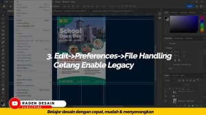 Cara Menyimpan File Photoshop Menjadi PDF, PNG, JPG, Dll || TUTORIAL PHOTOSHOP PART #6