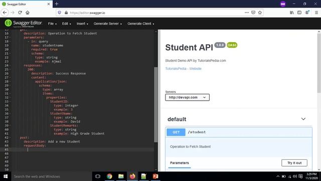 OpenAPI 3.0 Tutorial| Swagger Tutorial For Beginners | Design REST API Using Swagger Editor