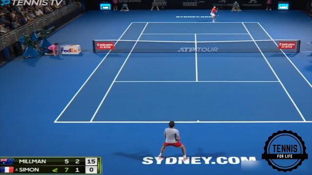 Millman vs Simon | QF Match Highlights | Sydney 2019