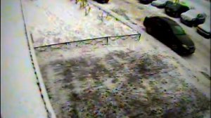 Падение снега с крыши дома на Подвойского, 26