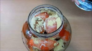 КВАШЕНЫЕ ПОМИДОРЫ С ГОРЧИЦЕЙ КАК БОЧКОВЫЕ