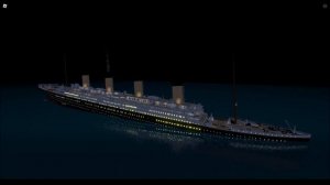 Roblox Titanic Sinking Time-Lapse (Modern Sinking) 420th video