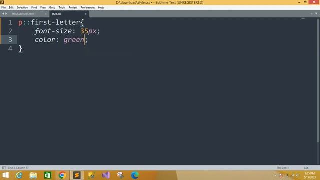 CSS Pseudo Elements | before, after, first-letter, first-line | CSS Tutorials For Beginners