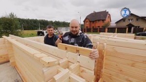 Дом по технологии Двойной Брус - производство, сборка, цена, отзыв заказчика.