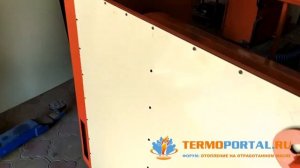 Калорифер на отработанном масле своими руками