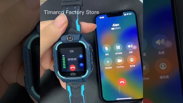 Детские умные часы SIM GPS SOS Children's smartwatch Ссылка в комментариях/Product link in comments смотреть онлайн