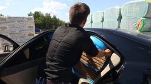 Грузим 268,8м2 утеплителя в легковое авто. Сколько утеплителя влезает в газель, легковушку