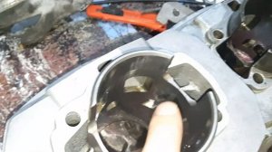 Цилиндр ИЖ К16 и дорожный ПС. Разница.