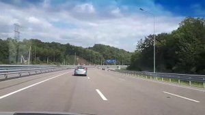 Дорога в Краснодар с бухты Инал.