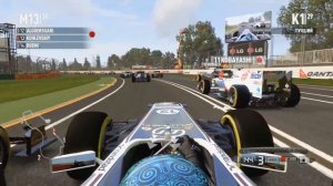 F1 2011 КАРЬЕРА #1 - ДА ЗДРАВСТВУЙ KERS И DRS
