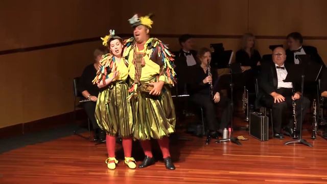 Die Zauberflöte "Pa Pa Pa!" Papageno-Papagena Duet смотреть онлайн
