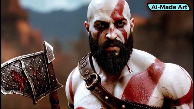 KRATOS : The Movie - Concept Arts | by AI-Made Art смотреть онлайн