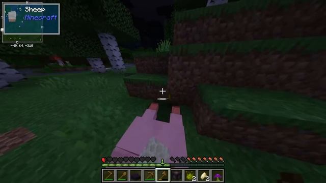 Майнкрафт с модами, но выпадение вещей случайно! смотреть онлайн