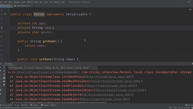 Java Interview Question | What is SerialVersionUID In Java And Why To Use It смотреть онлайн