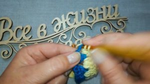 Плед крючком "Ярмарки краски" из остатков пряжи. Плед из прямоугольных мотивов.