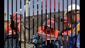 ?Показательный допуск к работе в электроустановке на учебном полигоне.