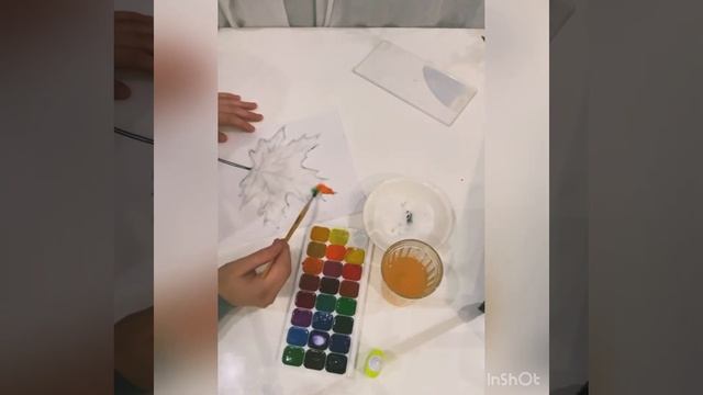 Мастер-класс для детей «Листик для красавицы осень» смотреть онлайн