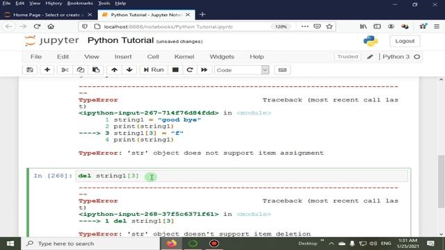 Updating & Deleting From String | Python 4 You | Lecture 73