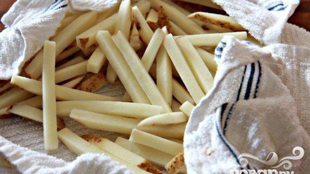Хрустящий картофель-фри