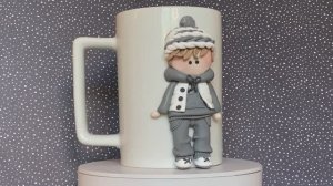 Подарок своими руками Инструкция по изготовлению кружки из полимерной глины