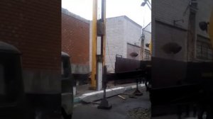 Мобильная крановая сваебойная установка,на базе камаз