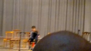 5 летний ребёнок играет на гармошке