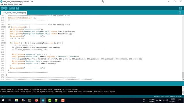 Arduino | NodeMCU ESP8266 sends Email (Including Email Alert Based on Temperature Threshold) смотреть онлайн