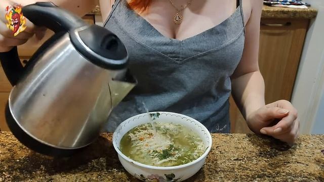 Турецкая лапша со вкусом курицы от фирмы NUDO смотреть онлайн