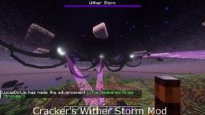 Cracker's Wither Storm Mod Vs Engender Mod (Comparison)