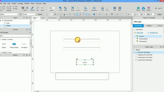 how to create wireframe designing for creating Application & Website using axure