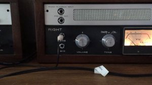 Akai M8 - monoblock tube amplifiers EL 84 with Revox Symbol B