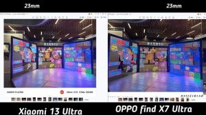 OPPO Find X7 Ultra Vs Xiaomi 13 ultra Camera Comparison!