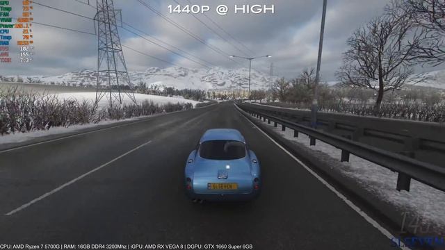 GTX 1660 Super | Performance Test | Forza Horizon 4 |  |AMD Ryzen™ 7 5700G