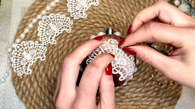 DIY velvet christmas ornaments⭐️Christmas decorations⭐️Новогодние игрушки своими руками