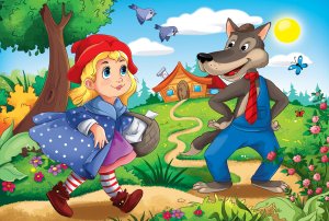 Красная шапочка.  Аудио сказка для детей   Сундучок секретов   Сказки он лайн детям  Сказки детям.