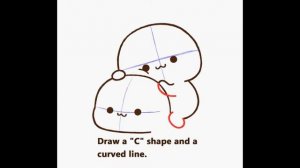 How to Draw Super Cute Kawaii Cats from Peach Goma Easy Step by Step Drawing Tutorial