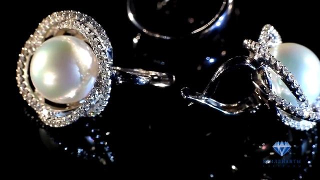 Морской жемчуг с бриллиантами смотреть онлайн