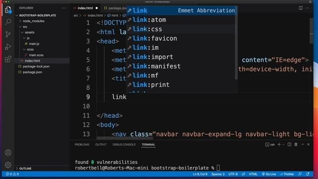 Install Bootstrap Via NPM
