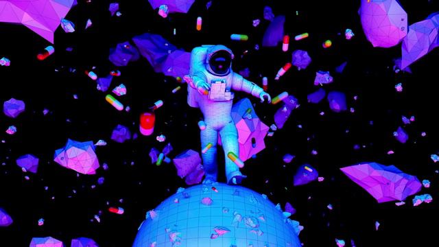 Visual concert 2020 (Psytrance - Interactive noise) [4K] смотреть онлайн