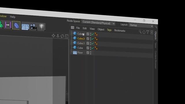 Вырезаем проёмы из объектов [Cinema 4D] смотреть онлайн